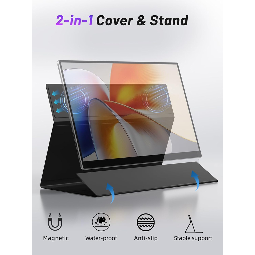 Gambar produk Taffware Portable Monitor 15.6 Inch IPS HD 1080P 60Hz Type C Mini HDMI - SJD1650