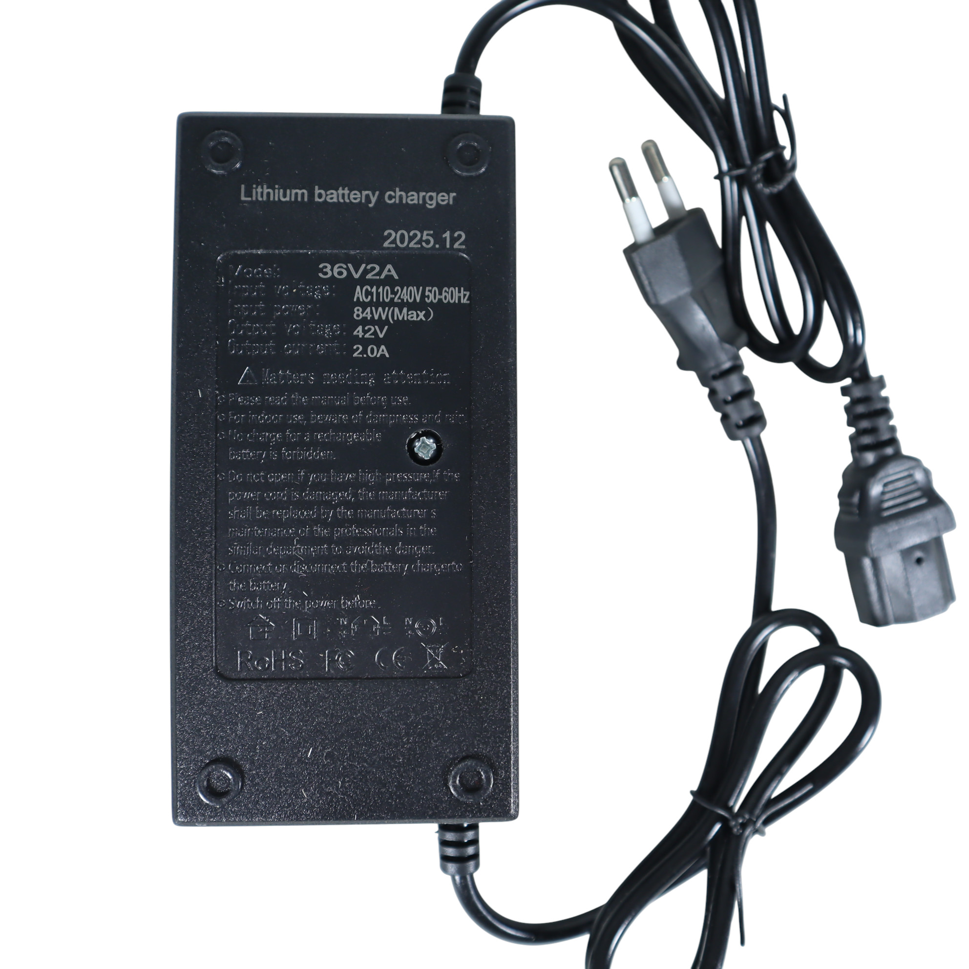 Deek-Robot Adaptor Charger Baterai Converter Sepeda Listrik 42V 2A - 36V2A Gambar produk Deek-Robot Adaptor Charger Baterai Converter Sepeda Listrik 42V 2A - 36V2A