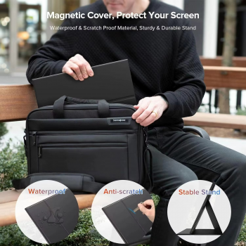 Gambar produk Taffware Portable Monitor 15.6 Inch IPS HD 1080P 60Hz Type C Mini HDMI - SJD1650