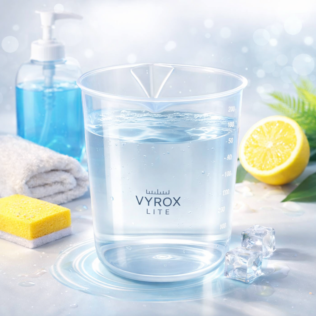 VYROX LITE Gelas Ukur Plastik Dapur Laboratorium Measuring Cup 1000ml - B4 Gambar produk VYROX LITE Gelas Ukur Plastik Dapur Laboratorium Measuring Cup 1000ml - B4