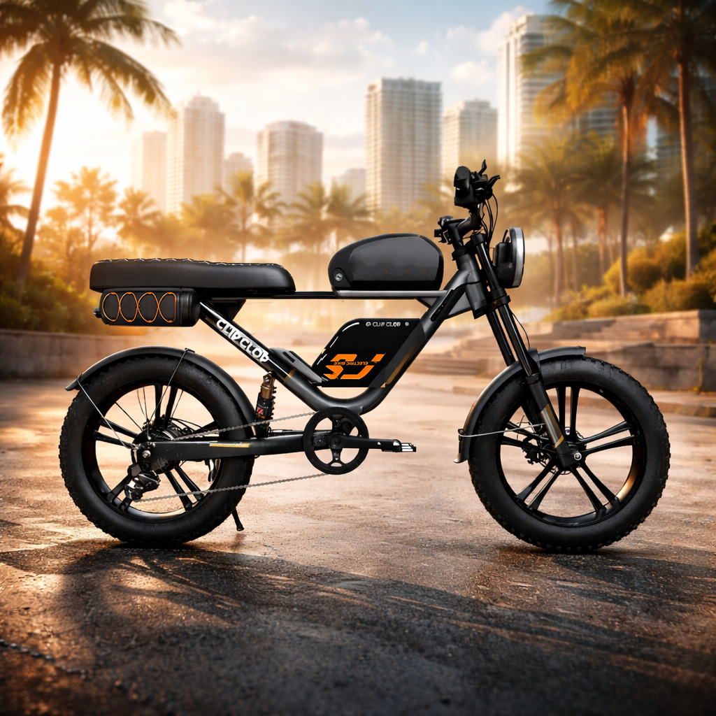 Gambar produk ClipClop Sepeda Listrik Fat Bike 20 Inch Brushless Motor 18.2Ah 750W - L2