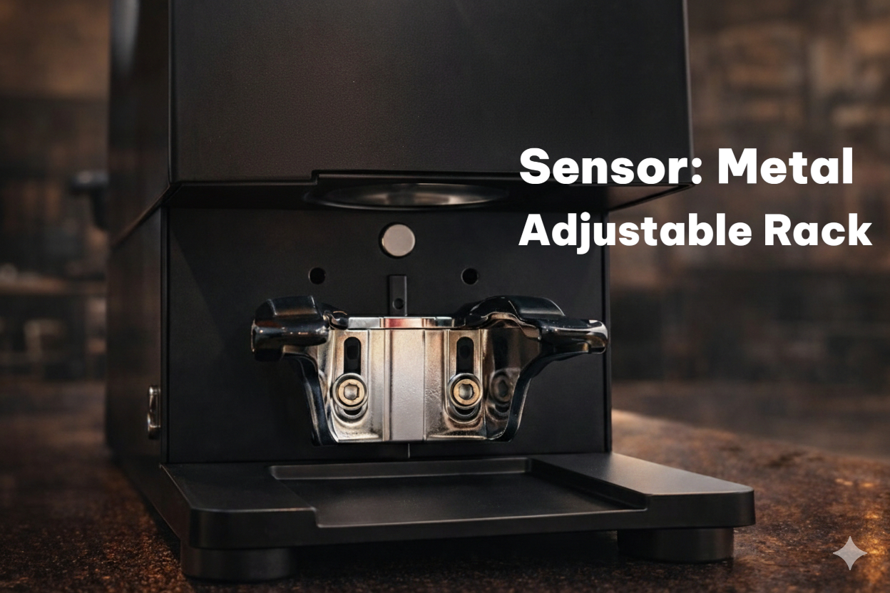 Trieste Penggiling Biji Kopi Coffee Grinder Auto Tamper 350W 450gr - K-64Y Gambar produk Trieste Penggiling Biji Kopi Coffee Grinder Auto Tamper 350W 450gr - K-64Y