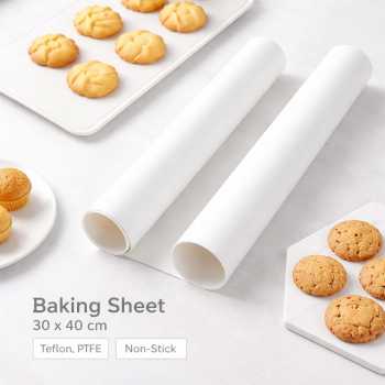 TEENRA Alas Masak Non Stick Reusable Cake Oven Baking Tray Mats - TW-295