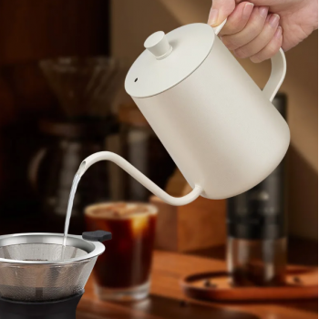 One Two Cups Teko Kopi Leher Angsa Gooseneck Pour Over Kettle 350ml - AA0450