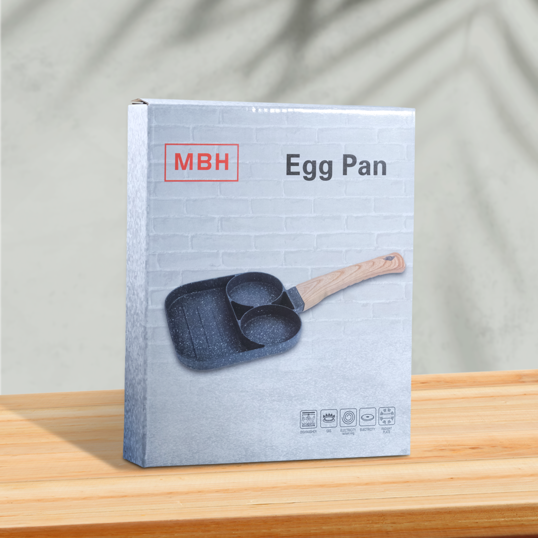 MBH Wajan Penggorengan Telur Frying Pan Multifungsi - JBY-257 Gambar produk MBH Wajan Penggorengan Telur Frying Pan Multifungsi - JBY-257