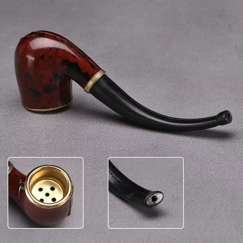Jodel Pipa Rokok Tembakau Cangklong Tobacco Pipe Resin Washable Filter - ZF900 Gambar produk Jodel Pipa Rokok Tembakau Cangklong Tobacco Pipe Resin Washable Filter - ZF900