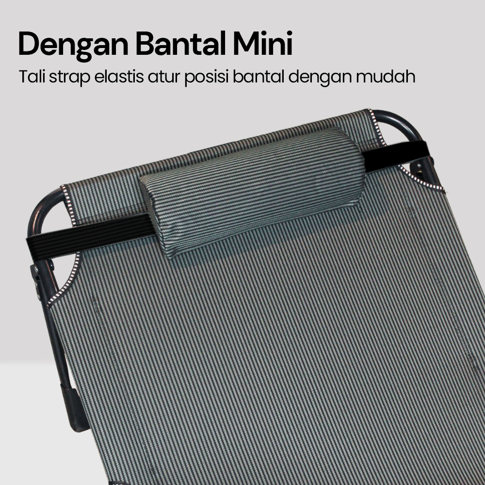 Zero Gravity Kursi Kasur Lipat Portable Folding Escort Bed - NG1 Gambar produk Zero Gravity Kursi Kasur Lipat Portable Folding Escort Bed - NG1