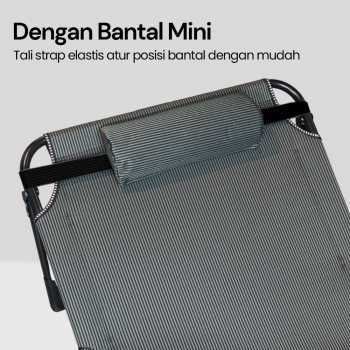Gambar produk Zero Gravity Kursi Kasur Lipat Portable Folding Escort Bed - NG1