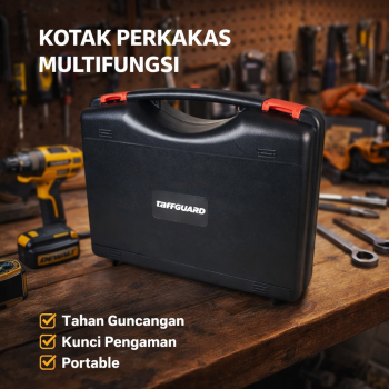 TaffGUARD Kotak Perkakas Multifungsi Storage Tool Box with Spons - 551FX