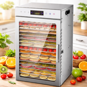 Gambar produk Taffware Mesin Pengering Makanan Food Dehydrator Touch Panel 18 Layer - LT60