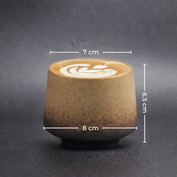 Gambar produk One Two Cups Gelas Keramik Kopi Teh Vintage Japanese Ceramic Cup 200ml - FB014