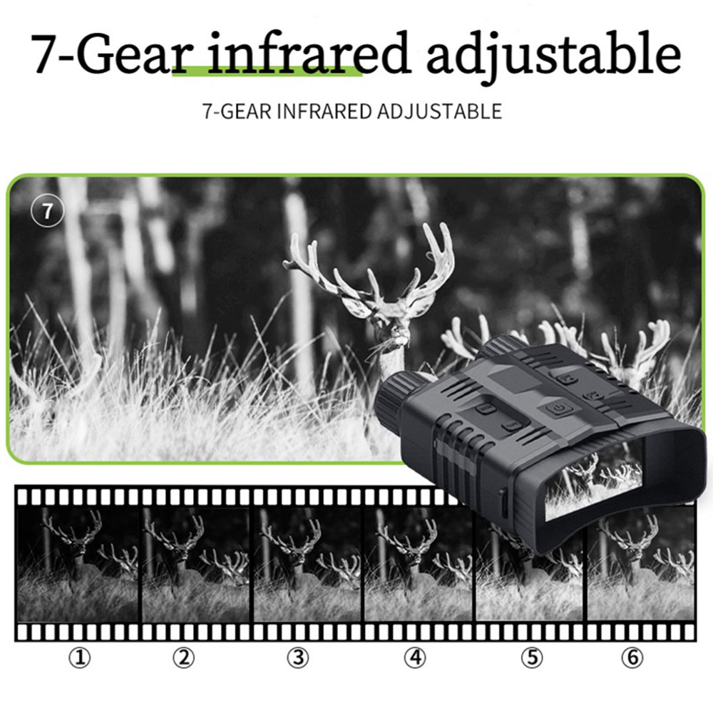 Gambar produk Xiyear Teropong Binocular IR Night Vision Video Recorder 10x Zoom 4K - NOO3