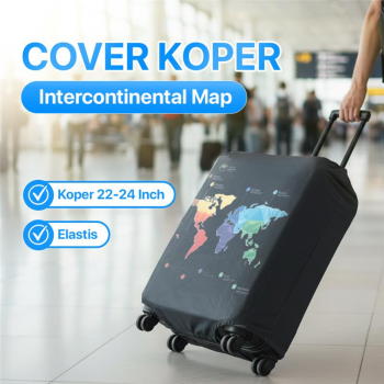 TravGuard Sarung Koper Elastis Polyester Spandex Luggage Cover - H-22