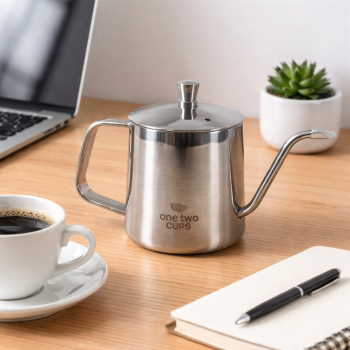 One Two Cups Teko Kopi Leher Angsa Gooseneck Pour Over Kettle 350ml - ZM00102