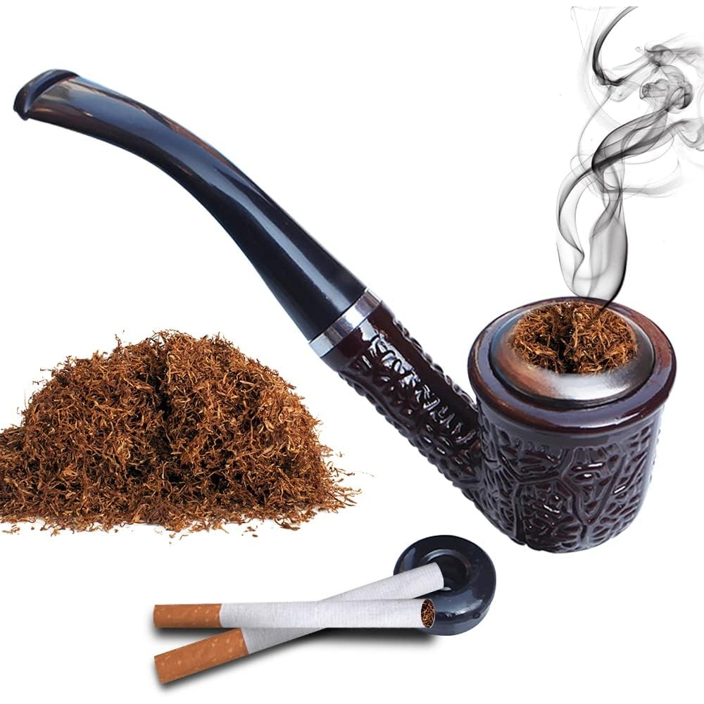 Gambar produk Jodel Pipa Rokok Tembakau Cangklong Tobacco Pipe Resin Washable Filter - ZF902