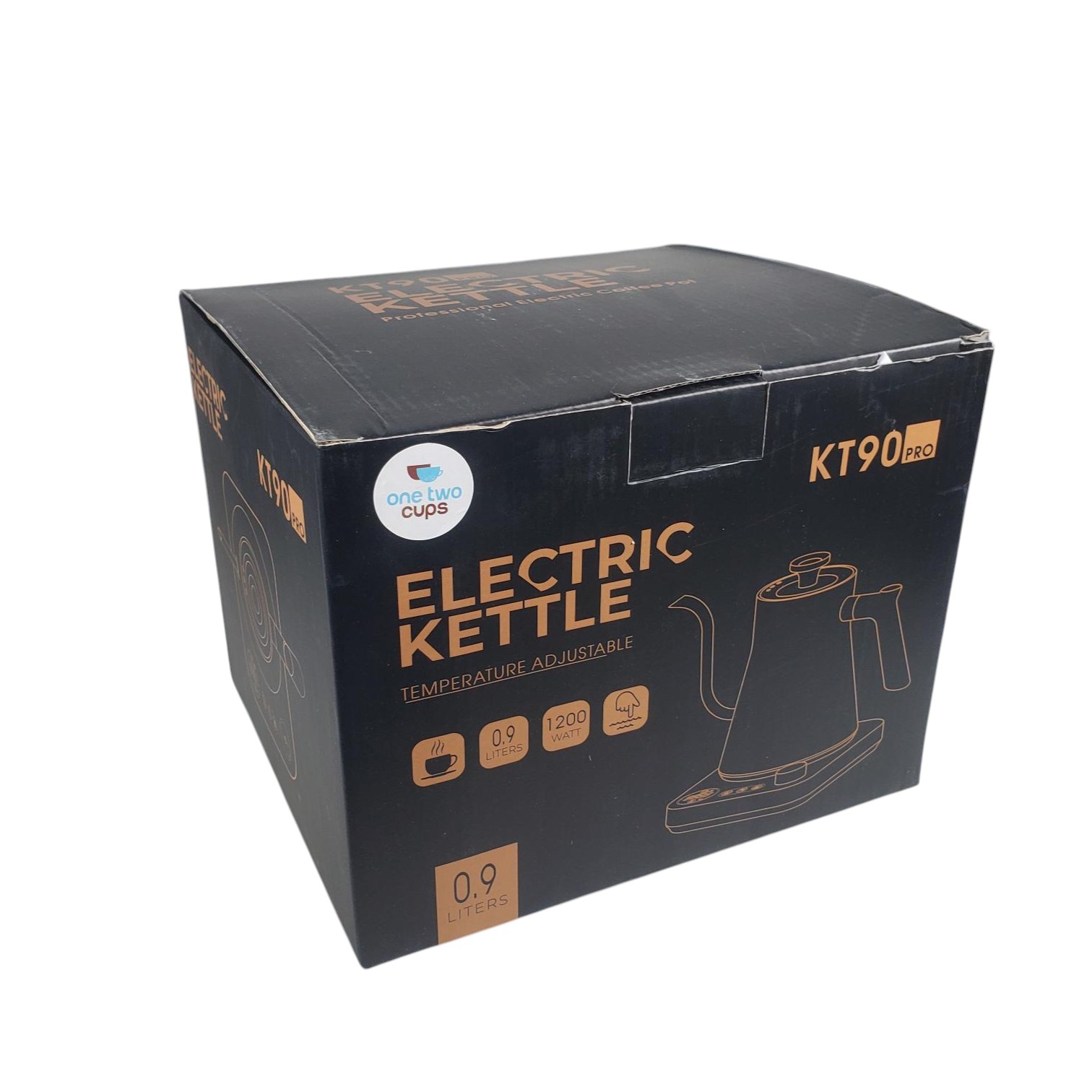 One Two Cups Teko Listrik Kopi Pemanas Air Leher Angsa 1200W 900ml - KT90 Pro Gambar produk One Two Cups Teko Listrik Kopi Pemanas Air Leher Angsa 1200W 900ml - KT90 Pro