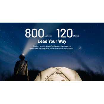 Gambar produk NITECORE Senter Kepala Headlamp LED MCT 3in1 Color IP66 800 Lumens - HA25 UHE