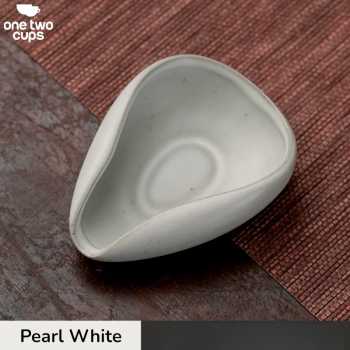 One Two Cups Coffee Dosing Tray Mangkok Takar Biji Kopi Keramik - OX40