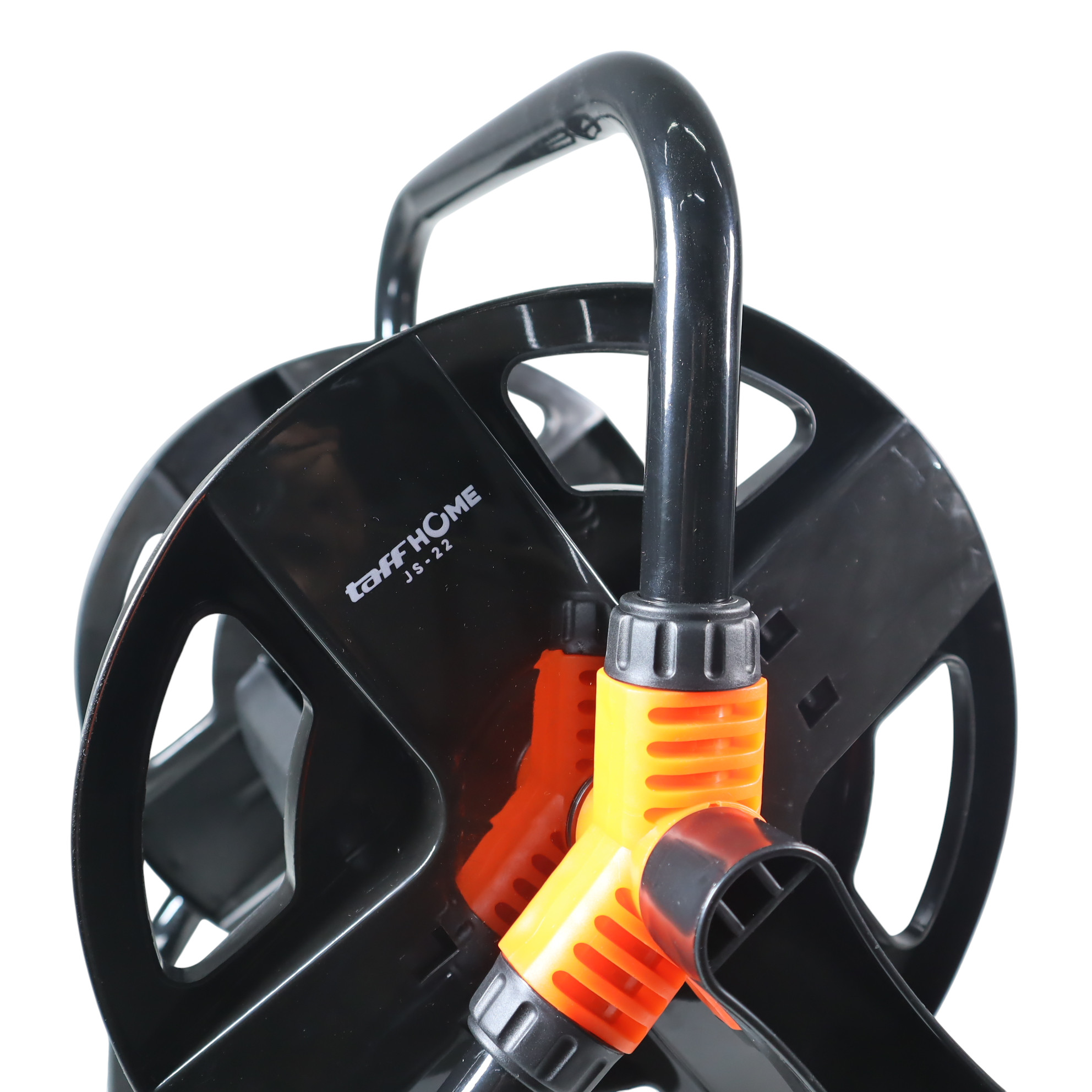 TaffHOME Tempat Gulungan Selang Air Hose Reel Gardening Stainless - JS-22 Gambar produk TaffHOME Tempat Gulungan Selang Air Hose Reel Gardening Stainless - JS-22