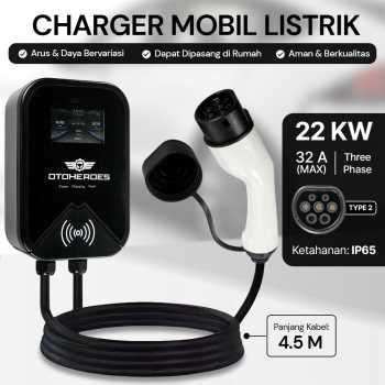 OTOHEROES Charger Mobil Listrik EV Swipe Card Type2 Female AC Charging - PG01