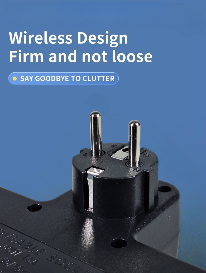 Gambar produk Taffware Stop Kontak LED Light USB Type C EU Plug 10A 250V 2500W - EU-8625UL