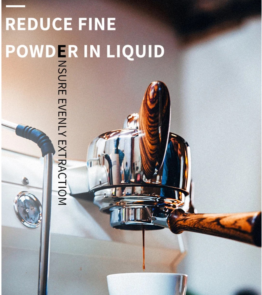 One Two Cups Non-Pressurized Filter Basket Single-Layer 58mm 2 Cup 58x22mm - FM-58M Gambar produk One Two Cups Non-Pressurized Filter Basket Single-Layer 58mm 2 Cup 58x22mm - FM-58M