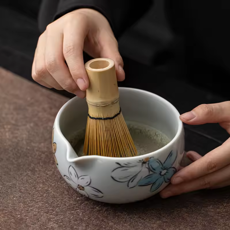 One Two Cups Matcha Set Chawan Chasen Stand Chashaku 500ml 4 PCS - S28 Gambar produk One Two Cups Matcha Set Chawan Chasen Stand Chashaku 500ml 4 PCS - S28