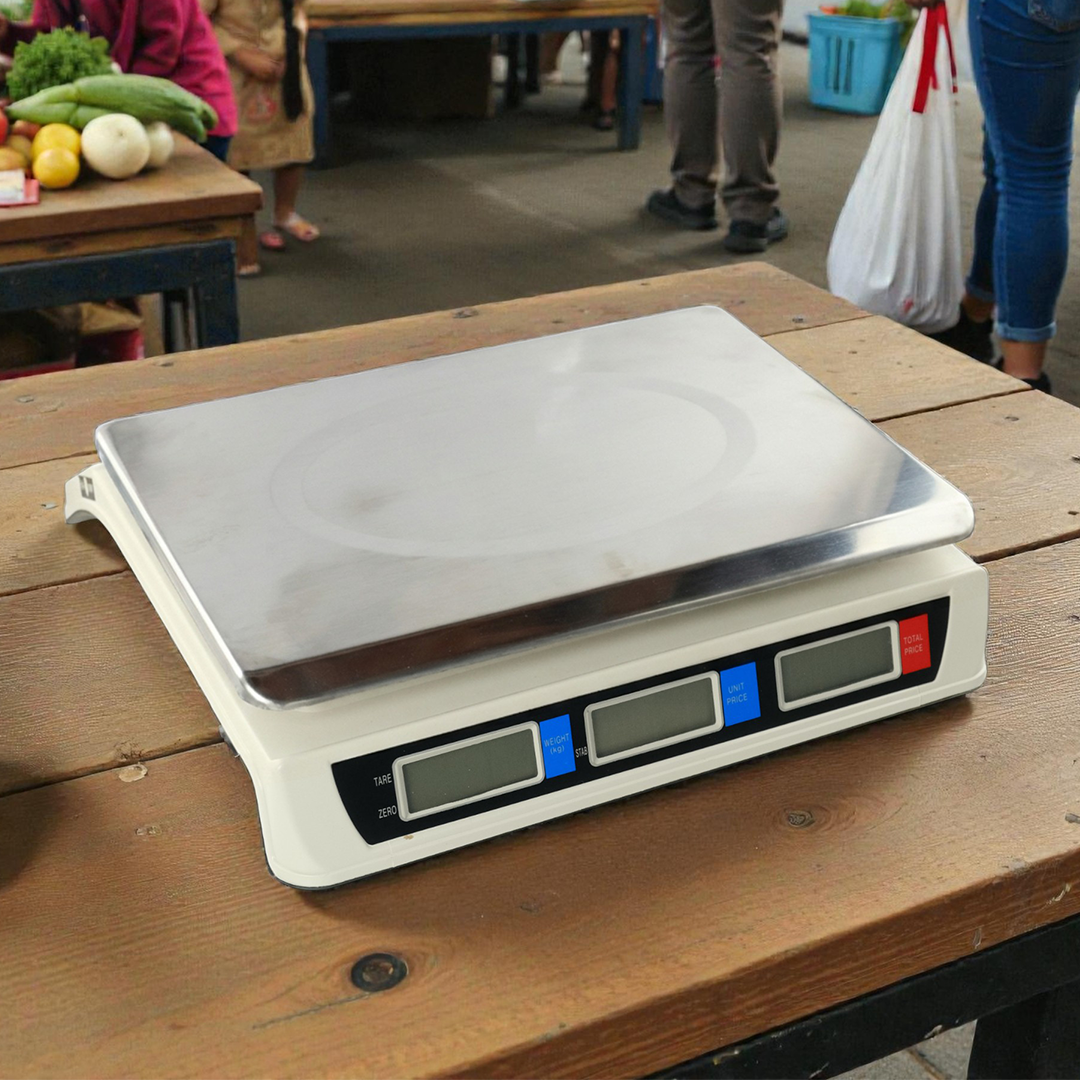 Protopic Timbangan Digital Buah Makanan Commercial Retail Scale 40kg - PT95 Gambar produk Protopic Timbangan Digital Buah Makanan Commercial Retail Scale 40kg - PT95