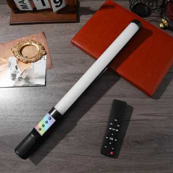 LUXCEO Lampu Fill Light Stick Remote RGBW Portable USB 8W 1800mAh - ST-15