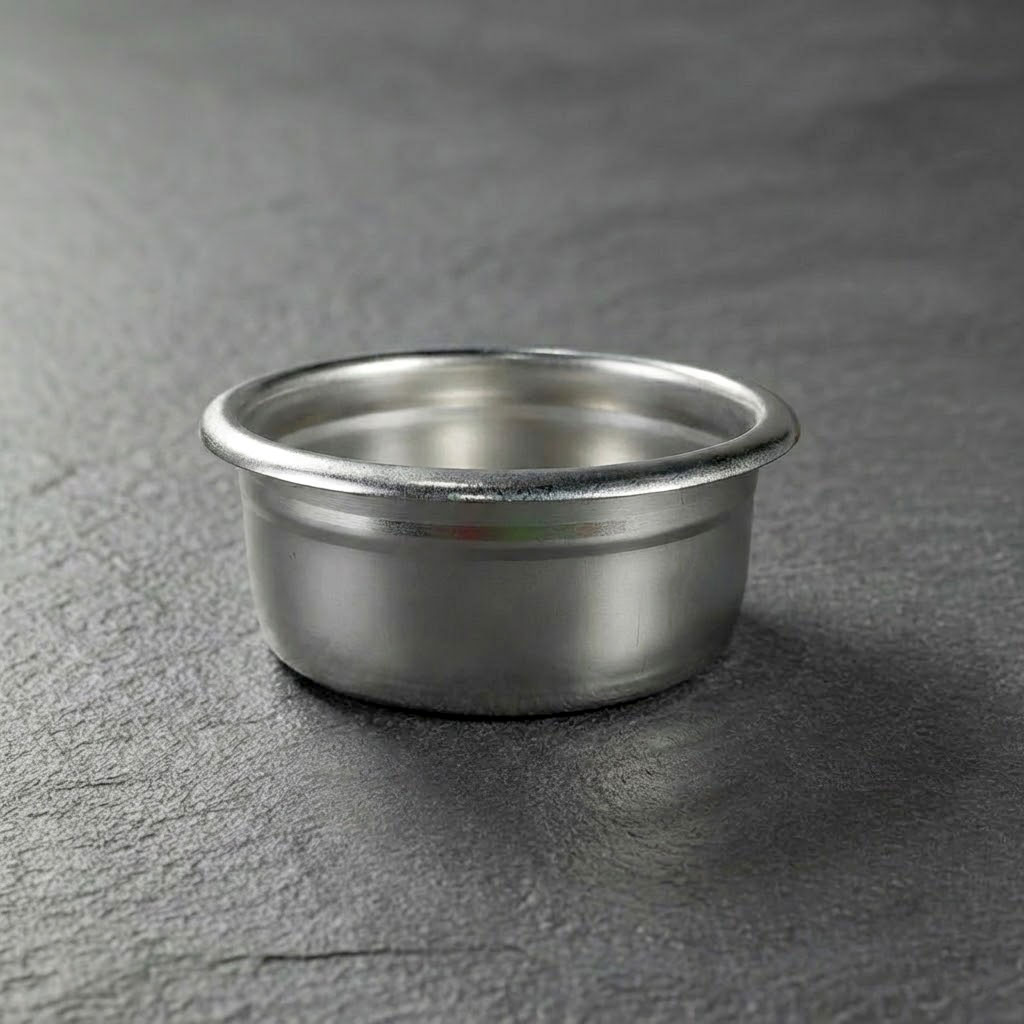 One Two Cups Non-Pressurized Filter Basket Single-Layer 58mm 2 Cup 58x28mm - FM-58M Gambar produk One Two Cups Non-Pressurized Filter Basket Single-Layer 58mm 2 Cup 58x28mm - FM-58M