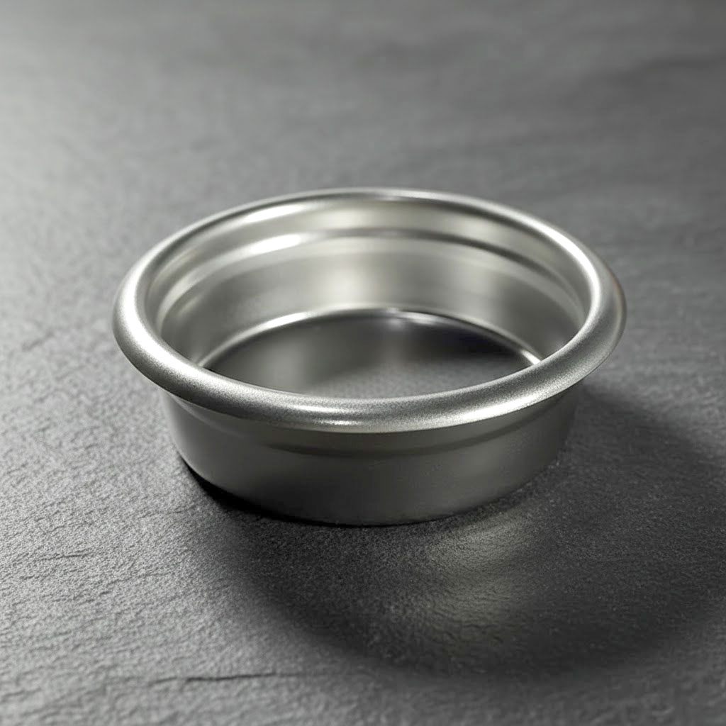 One Two Cups Non-Pressurized Filter Basket Single-Layer 58mm 2 Cup 58x22mm - FM-58M Gambar produk One Two Cups Non-Pressurized Filter Basket Single-Layer 58mm 2 Cup 58x22mm - FM-58M