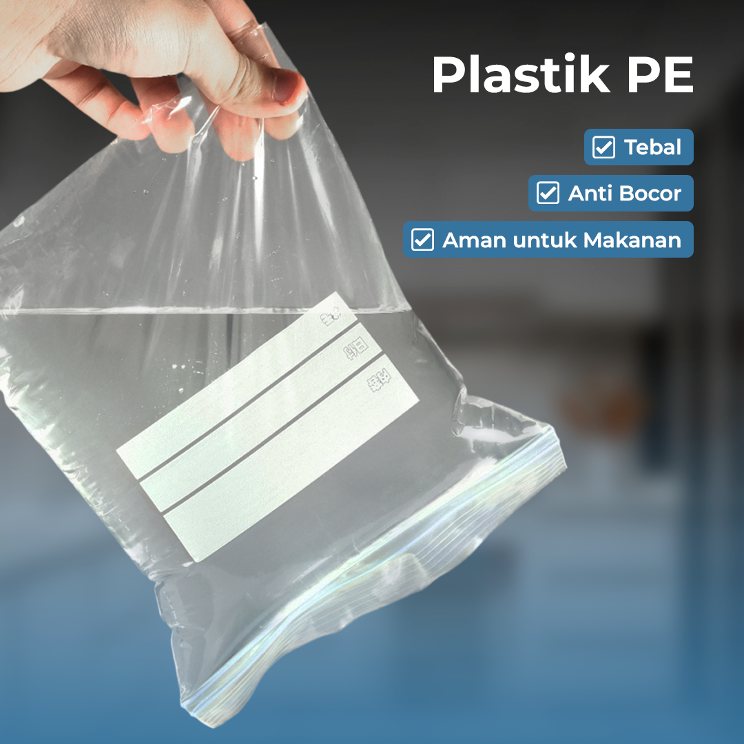 MEIDU Kantong Plastik Makanan PE Food Bag Ziplock 18x23cm 20 PCS - PK-25 Gambar produk MEIDU Kantong Plastik Makanan PE Food Bag Ziplock 18x23cm 20 PCS - PK-25