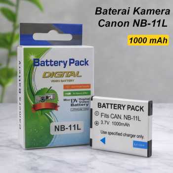 Gambar produk Baterai Kamera Canon NB-11L 1000mAh (Replika 1:1)