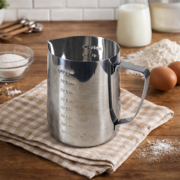 One Two Cups Milk Jug Cangkir Latte Art Espresso Stainless Steel 201 - ZM078