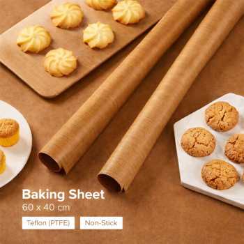 TEENRA Alas Masak Non Stick Reusable Cake Oven Baking Tray Mats - TW-295