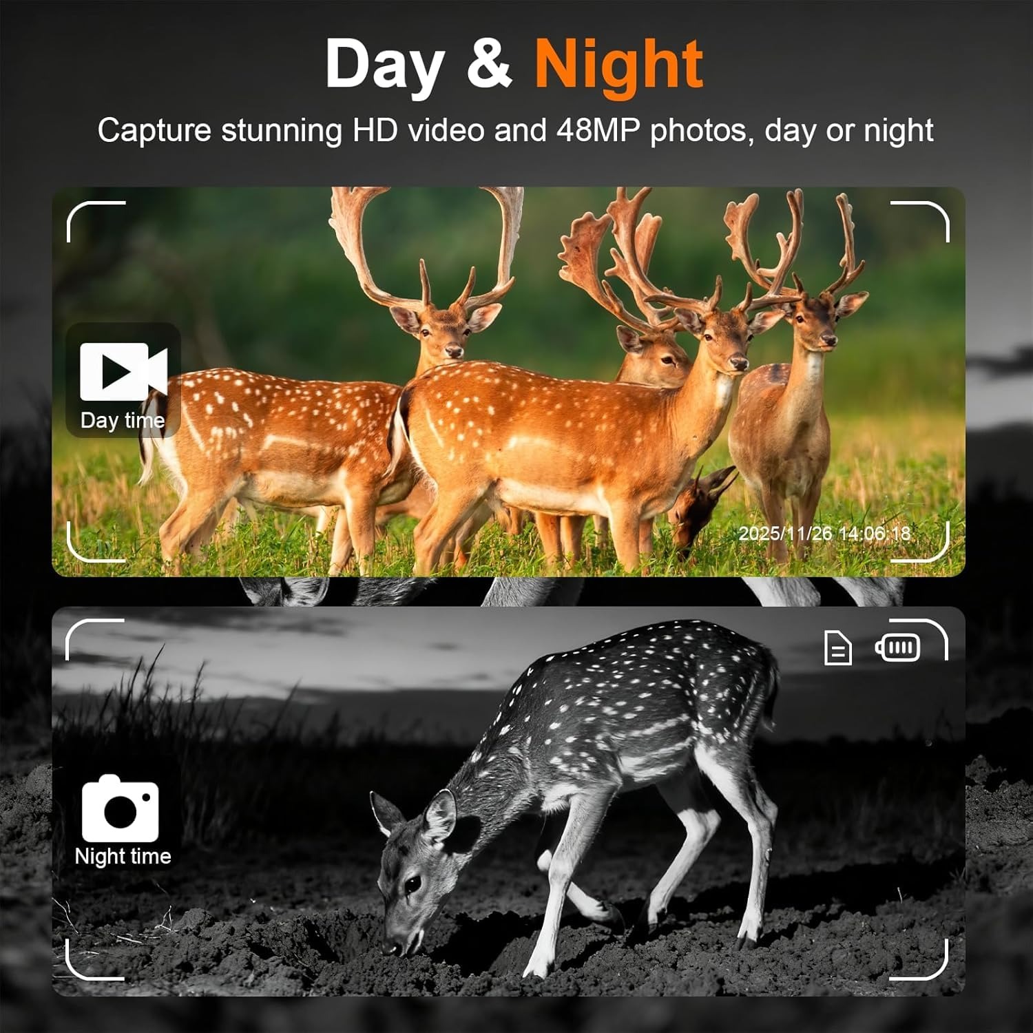 SKYBASIC Teropong Binocular Night Vision 10x Zoom 4K 4 Inch 5000mAh - Z10 Gambar produk SKYBASIC Teropong Binocular Night Vision 10x Zoom 4K 4 Inch 5000mAh - Z10