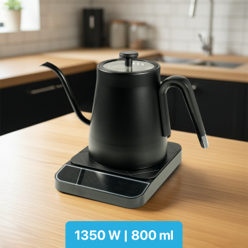 CANIVO Teko Listrik Kopi Pemanas Air Leher Angsa Pour Over 1350W 800ml - YL-2301