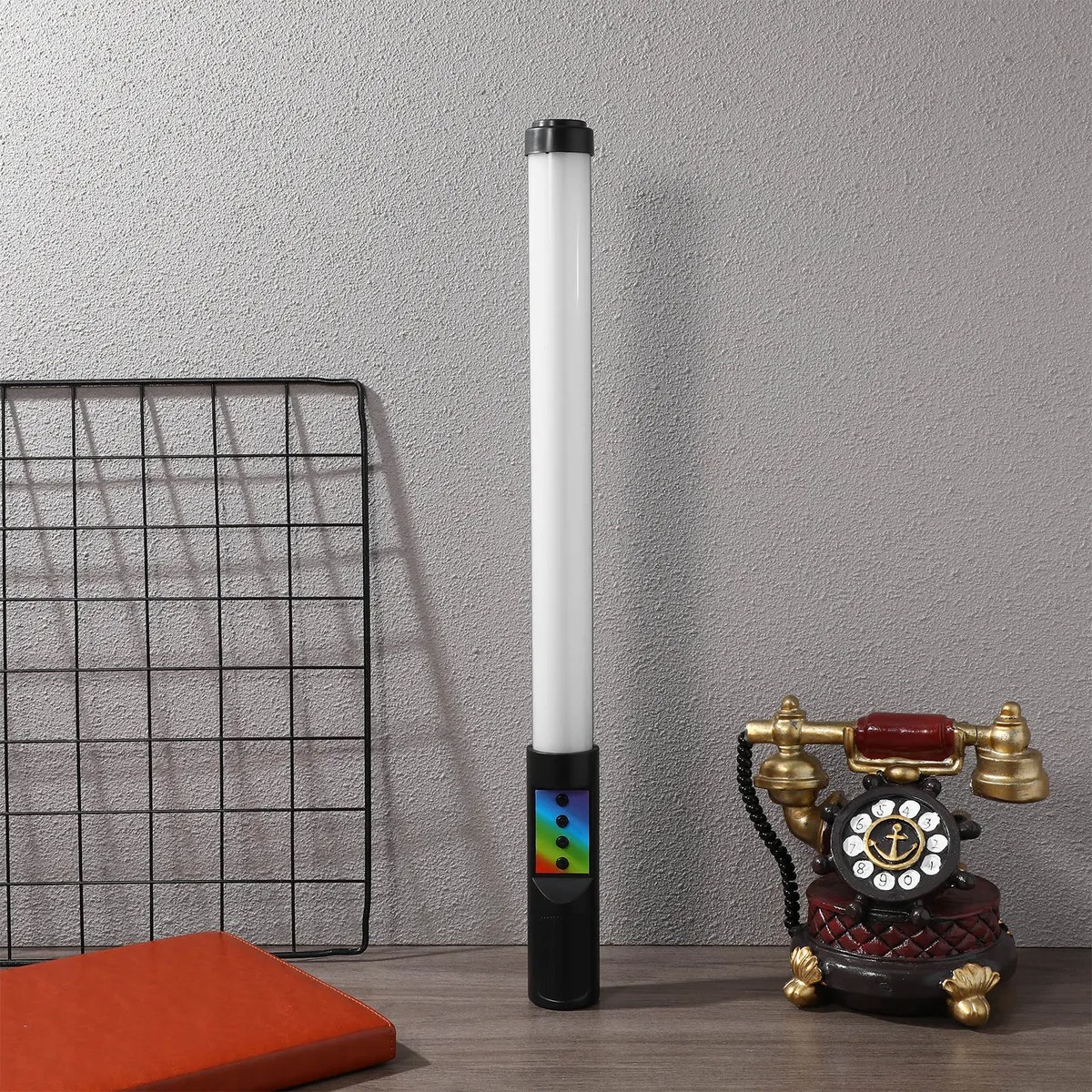 LUXCEO Lampu Fill Light Stick Remote RGBW Portable USB 8W 1800mAh - ST-15 Gambar produk LUXCEO Lampu Fill Light Stick Remote RGBW Portable USB 8W 1800mAh - ST-15
