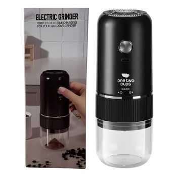 One Two Cups Penggiling Kopi Elektrik Coffee Grinder Adjust 1000mAh - MDJ-13