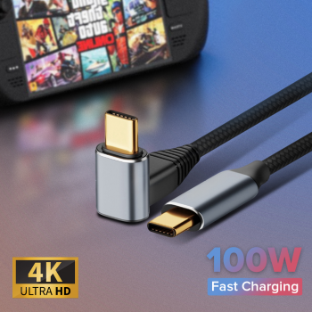 Zuck Kabel Data USB Type C to Type C Thunderbolt 3 PD 10Gbps 4K 50cm - ZD-31