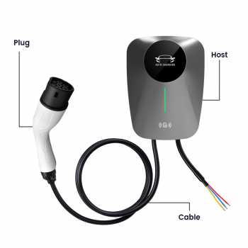 Gambar produk DUTRIEUX Charger Mobil Listrik EV APP Type 2 Single Phase 7kW 32A - PG-02
