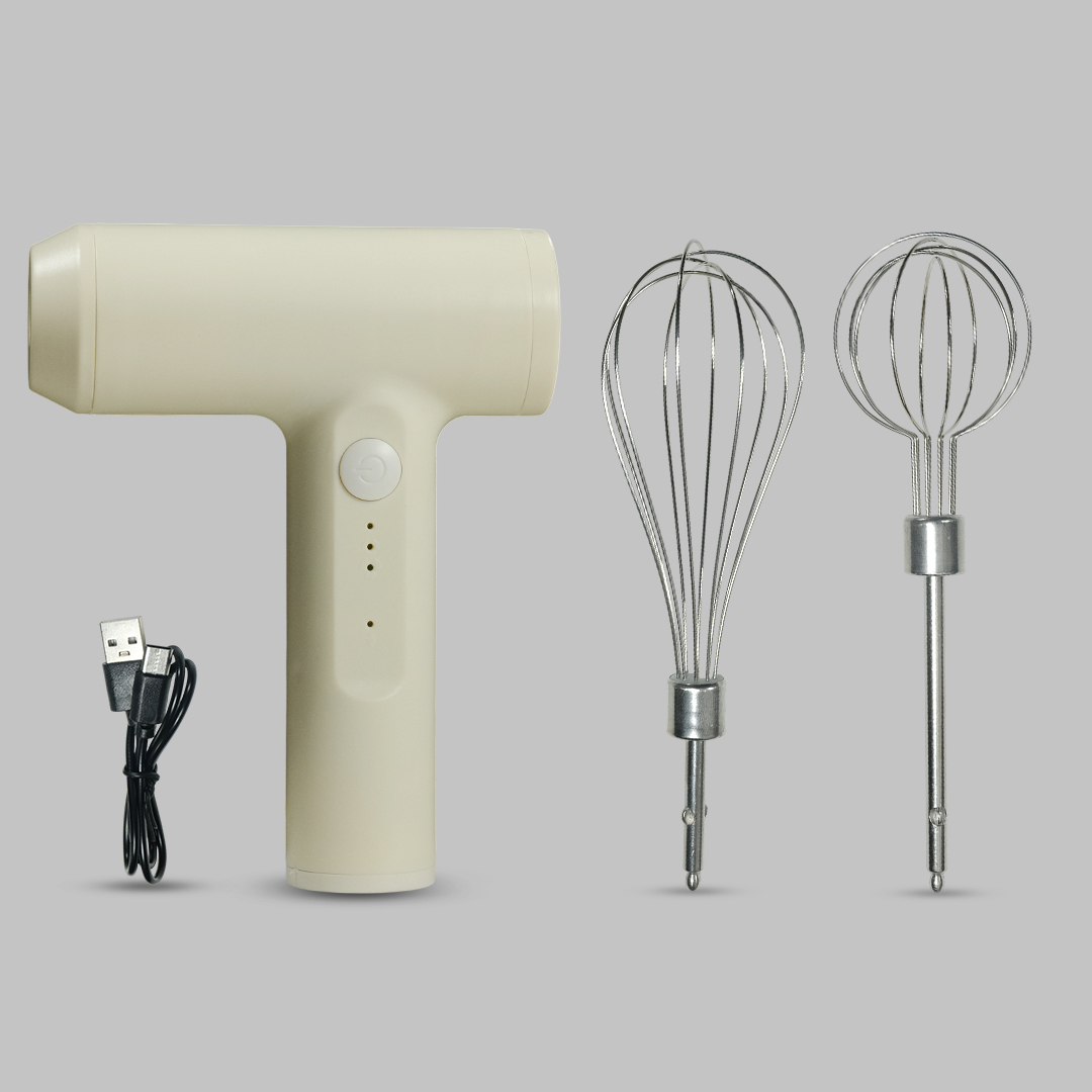 BTH Mixer Tangan Mini Electric Whisk Wireless Multi Function 2000mAh - BTH12 Gambar produk BTH Mixer Tangan Mini Electric Whisk Wireless Multi Function 2000mAh - BTH12