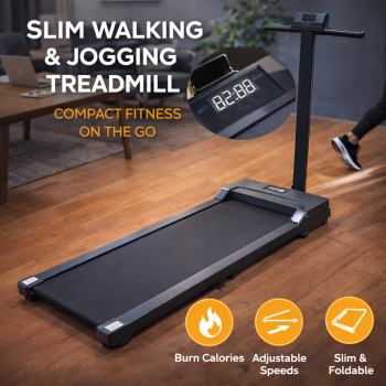 DERICSSON Walking Pad Alat Fitness Gym Silent Treadmill 2.0 HP - 490