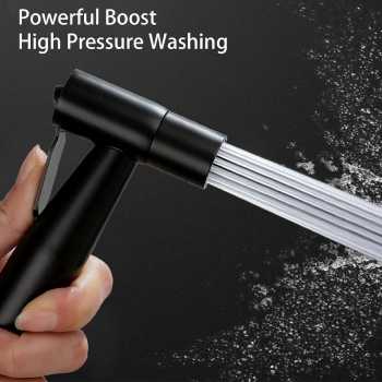 PALOMA Jet Shower Spray Gun Toilet Copper Adjustable Stainless Steel - T110