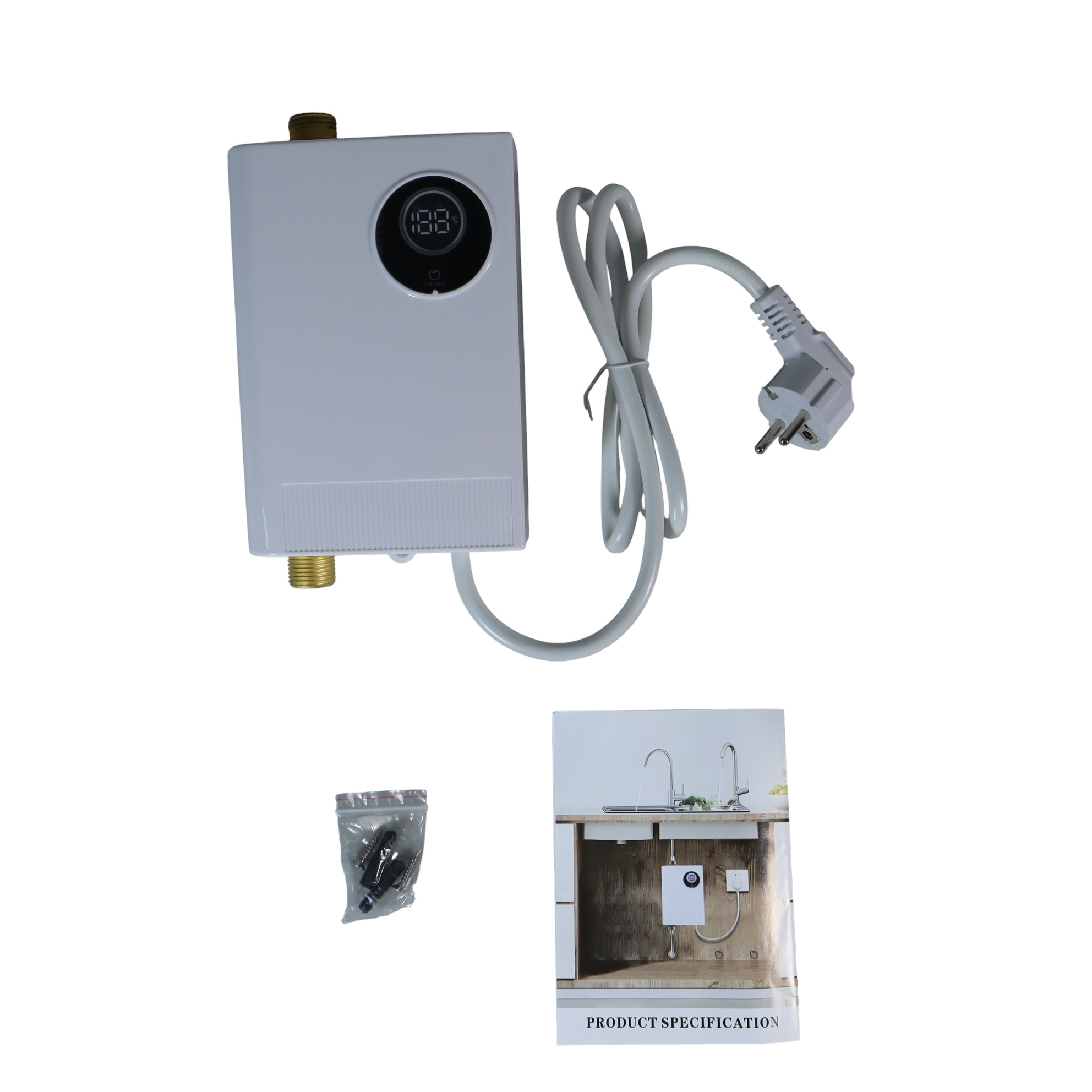 Fabater Pemanas Air Listrik Instant Water Heater Display IPX4 3800W - XY-FG Gambar produk Fabater Pemanas Air Listrik Instant Water Heater Display IPX4 3800W - XY-FG