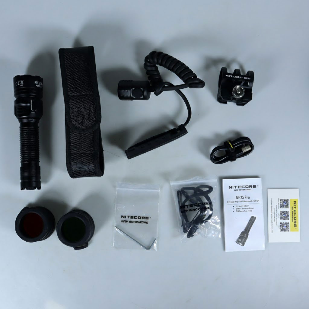 Gambar produk NITECORE Senter LED Flashlight Tactical NiteLab UHi 40 3300 Lumens - MH25 Pro KIT