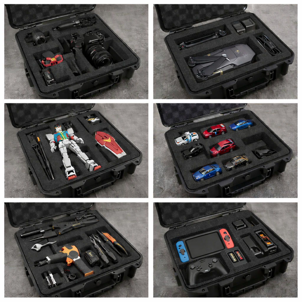 TaffGUARD Kotak Perkakas Penyimpanan Barang Toolbox Hardcase 268x250x85mm - DT-57 Gambar produk TaffGUARD Kotak Perkakas Penyimpanan Barang Toolbox Hardcase 268x250x85mm - DT-57