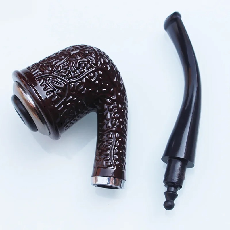 Gambar produk Jodel Pipa Rokok Tembakau Cangklong Tobacco Pipe Resin Washable Filter - ZF902