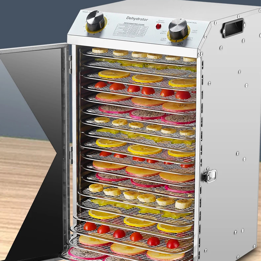 Taffware Mesin Pengering Makanan Food Dehydrator 18 Layer 220V 800W - LT75 Gambar produk Taffware Mesin Pengering Makanan Food Dehydrator 18 Layer 220V 800W - LT75