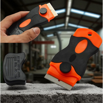 Taffware Pisau Pengupas Stiker Serbaguna Scraper Knife for Car Sticker - QD-0485